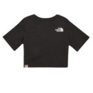 T-shirt The North Face Girls S/S Crop Easy Tee Nero - T-shirt maniche corte Bambina - 2